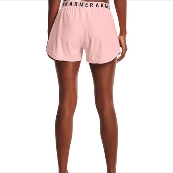 Under armour Women's UA Play Up 3.0 Emboss Shorts XXS - Picture 2 of 3